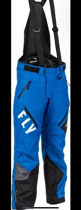 470-42564x Fly Racing - Snx Pro Bib Black/grey/blue 4x
