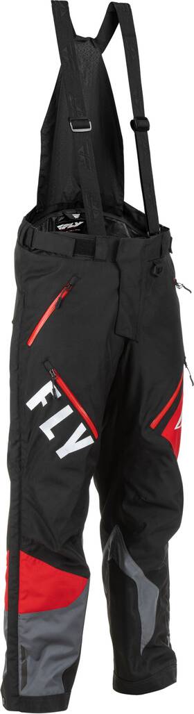 470-42574x Fly Racing 2022 Snx Pro Snow Pants Black/grey/red 4x-large