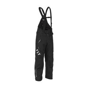 470-4270 Fly Racing Carbon Snowmobile Bib Shell - Black