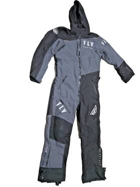 470-4350l Fly Racing Cobalt Shell Monosuit Black/grey Size Large -