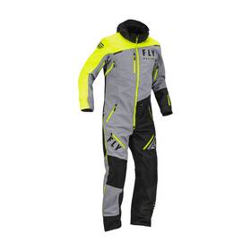 470-4351 Fly Racing Cobalt Snowmobile Monosuit Shell - Black / Grey Hi-vis