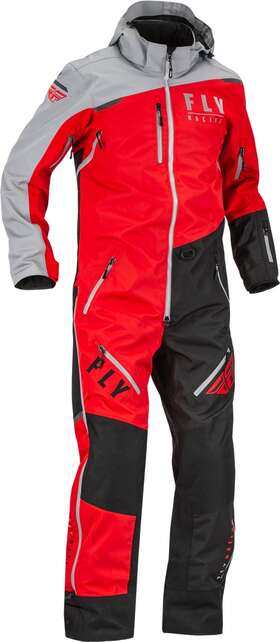 470-4352m Fly Racing Cobalt Monosuit Shell Medium Red/gray