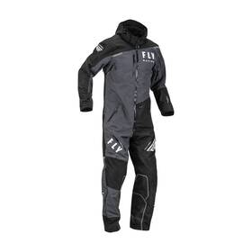 470-4355 Fly Racing Cobalt Snowbike Monosuit Shell - Black / Grey