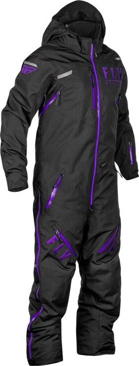 470-4359s Fly Racing Cobalt Shell Monosuits Sm Black/purple