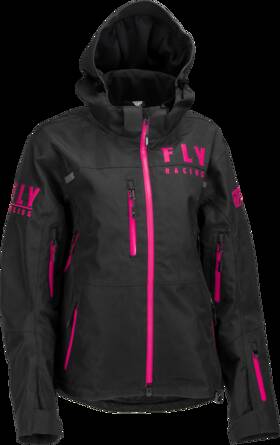 470-4502x Fly Racing Carbon Womens Jacket X-large Black/pink