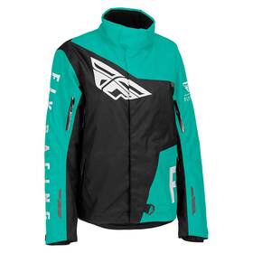 470-4510 Fly Racing Womens Snx Pro Insulated Snowmobile Jacket - Black / Mint