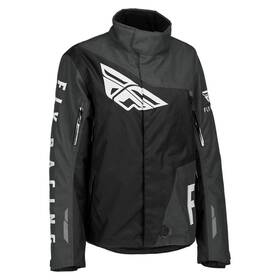 470-4511 Fly Racing Womens Snx Pro Insulated Snowmobile Jacket - Black / Grey