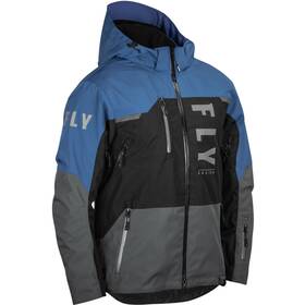 470-5202x Fly Racing Carbon Jacket - Black / Grey Blue 2024 Xl