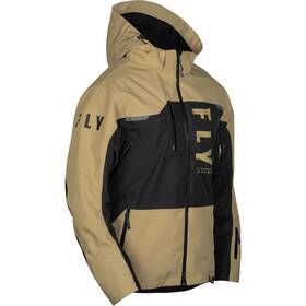 470-5206m Fly Racing Carbon Jacket - Black/tan Medium