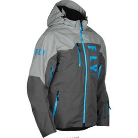 470-5207s Fly Racing Carbon Jacket - Grey/blue Small