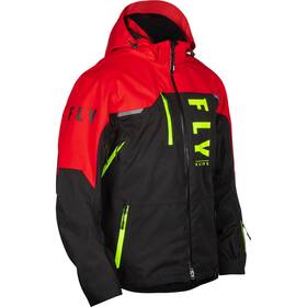 470-5209x Fly Racing Carbon Jacket - Black/red Xl