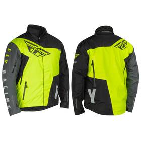 470-5400s Fly Racing New Ft25 Snx Pro Snow Sled Snowmobile Cold Jacket Hi-vis All Sizes