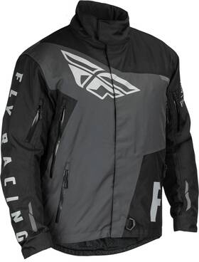 470-5400x Fly Racing Snx Pro Jacket Black/grey Xl Snocross Weatherproof Technology