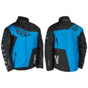 470-5401s Fly Racing New Ft25 Snx Pro Snow Sled Snowmobile Cold Jacket Blue Black All Sizes