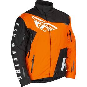 470-5404y Fly Racing Youth Snx Pro Snowmobile Jacket - Black / Orange