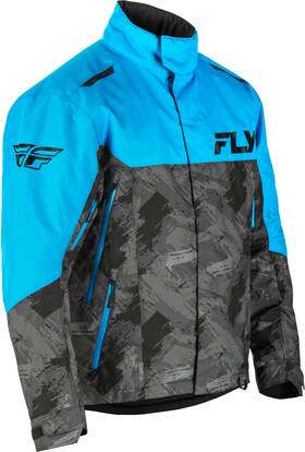 Fly Racing 470-54063x Snx Pro Jacket Blue/black - Waterproof Snow