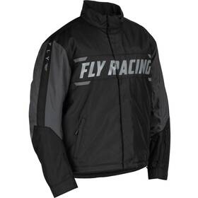 470-5500 Fly Racing Outpost Insulated Snowmobile Jacket - Black / Grey