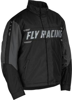 470-55002x Fly Racing Outpost Black/grey 2x Windproof Water Resistant
