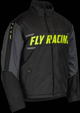 470-55032x Fly Racing Outpost Jacket Black/grey/hi-vis 2x