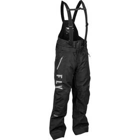 470-6200 Fly Racing Carbon Snowmobile Bib Shell - Black