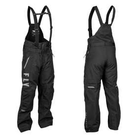 470-6200m Fly Racing New 2024 Carbon Bib Bibs Snowmobile Snow Winter Black