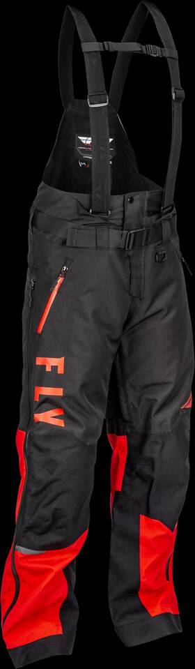 470-62012x Fly Racing Carbon Bib Black/red 2x