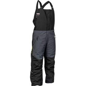 470-6502 Fly Racing Outpost Insulated Snowmobile Bib - Black / Grey Hi-vis