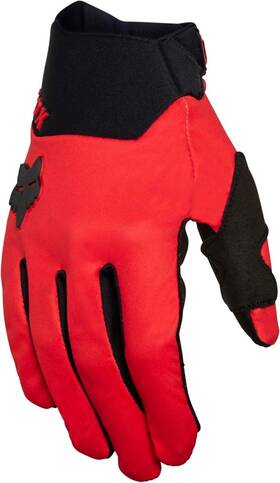 Fox 191972947827 Racing Mens Defend Wind Mx Motocross Gloves - Fluorescent Red Small