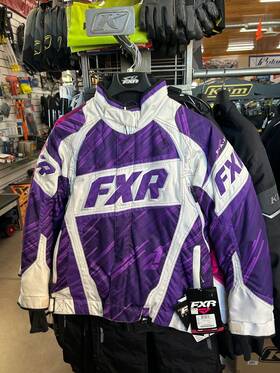 15203-80008 Fxr Womens Purple Helix Jacket Size 8
