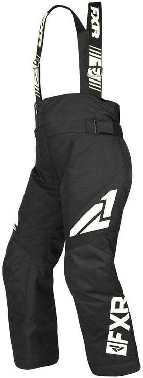 190500-1001-06 Fxr Open Box Racing Youth Clutch Pant Black/white Size 6