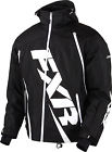 15108-10019 Fxr 2015 2x-large Snowmobile Boost Jacket Racing Black White
