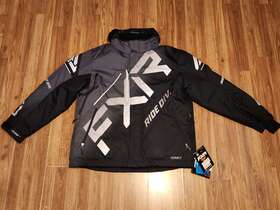 210021-0605-22 Fxr Mens 3xl Cx Snowmobile Jacket F.a.s.t. 3.0 Hydrx Black/gray