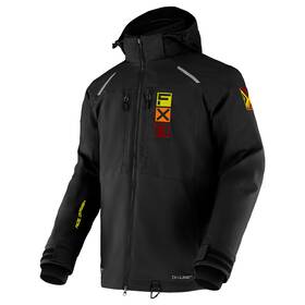 210045-1026-10 Fxr Mens Ridge Jacket 2021 Black/inferno - Medium