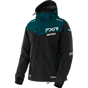 210209-1048-04 Fxr Open Box Womens Renegade Fx Snowmobile Jacket Black/ocean/white - 4