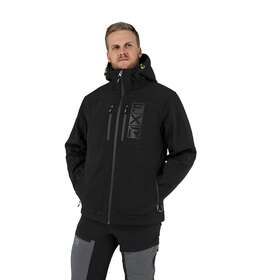 210909-1065-19 Fxr Black/hi-vis Vertical Pro Insulated Softshell Jacket Warm Fleece Interior