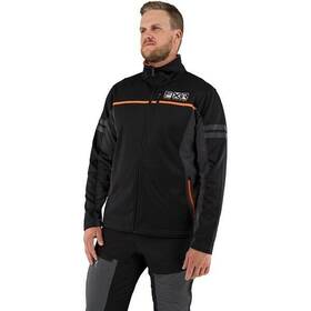 211101-1030-13 Fxr Open Box Mens Elevation Tech Zip Up 21 Snowmobile Jacket Black/orange - Lg