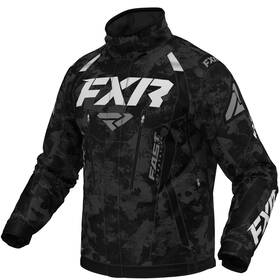 Fxr 220004-1200-07 Team Fx Snowmobile Jacket Thermal Dry Liner Snow Proof Insulated Black Camo
