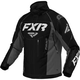 220014-1008-07 Fxr Octane Snowmobile Jacket Insulated Hydrx Thermal Flex Black/charcoal/grey