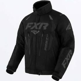 220100-1010-28 Fxr Open Box Mens Team Fx Snowmobile Jacket Black Ops - 5xl