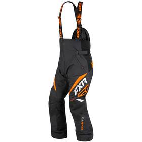 220100-1030-07 Fxr Team Fx Snowmobile Pants F.a.s.t. Thermal Insulated Black/orange Snow Bibs