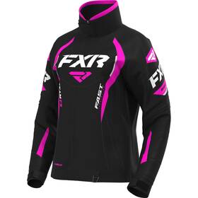 Fxr 220240-1090-02 Womens Team Fx Snowmobile Jacket Hydrx Pro Thermal Flex Warm Black/fuchsia