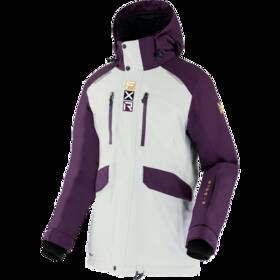 220251-0182 Fxr Womens Aerial Jacket Bone/plum