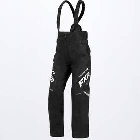 220300-1001-07 Fxr Open Box Mens Team Fx Snowmobile Bibs Pant Black/white Size 8s