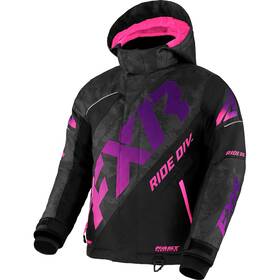 220411-1281-16 Fxr Youth Cx Snowmobile Jacket Hydrx F.a.s.t. Thermal Black Camo/purple Fade