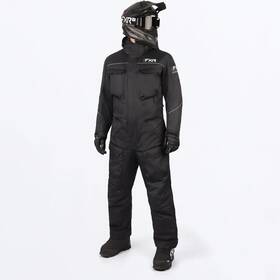 222839-1000-xx Fxr Mens Excursion Monosuit - Black Large Xl Short 2xl Xxl New