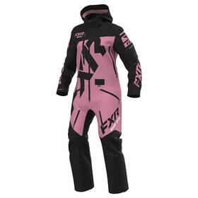 222926-9810-10 Fxr Womens Cx Lite Monosuit Dusty Rose/black - 10