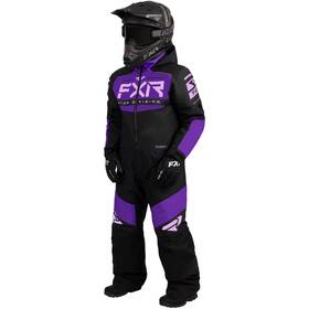 223002-1080-02 Fxr Black/purple/lilac Childs Helium Monosuit Hydrx Insulated F.a.s.t. Thermal