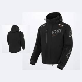 Fxr 230016-1038-19 Racing Mens Renegade Fx 2-in-1 Snowmobile Jackets-black/bronze-2x-large