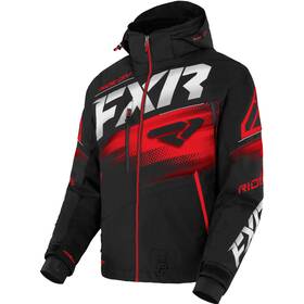 230026-1020-07 Fxr Mens Boost Fx 2-in-1 Snowmobile Jacket F.a.s.t. 3.0 Hydrx Pro Black/red