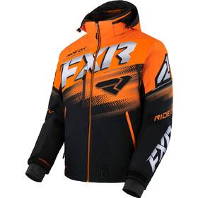 230026-1030-10 Fxr Mens Boost Fx 2-in-1 Snowmobile Jacket F.a.s.t. 3.0 Hydrx Pro Black/orange